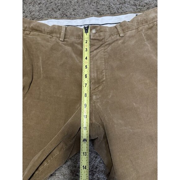 POLO RALPH LAUREN Brown Corduroy Pants Straight Leg Stretch Classic Fit 36x27 - Picture 10 of 10